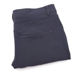 Western Rise Diversion Pant Mens Charcoal Gray Travel Hiking Trousers 34x32